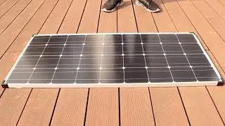 Солнечная панель 12V 120W Solar panel Ссылка в комментариях/Product link in comments #solarenergy