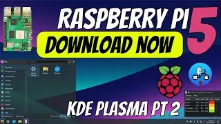 My Linux setup Raspberry Pi 5 Part 2. KDE Plasma