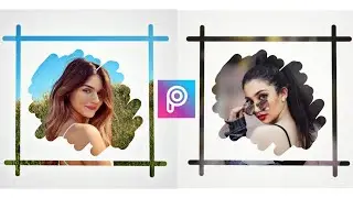 Picsart Splatter Effect | PicsArt Tutorial | Picsart Splash Effect | Picsart Double Exposure