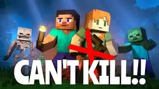 Minecraft but I CAN'T HURT ANY-THING-ONE #minecraft