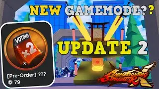 UPDATE 2! Anime Fighting Simulator X NEW GAMEMODE???