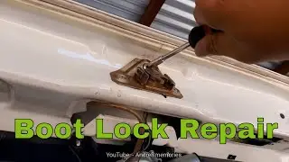 Replacing Boot lock on Volkswagen MK1 Citi Golf