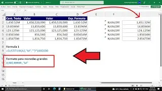 Cómo Convertir un Número de Texto en un Valor Numérico que exprese millones en Excel