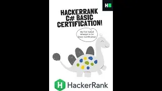 Failed HackerRank c# Basic Certification