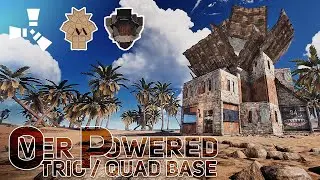 OP Rust BUNKER Base Design for QUAD or TRIO Teams - 2020