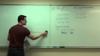 Calculus 1 Lecture 1.4:  Continuity of Functions