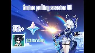 Live 300+ F2P Furina Pulls!!! II Genshin Impact Live Stream II First pc stream :D