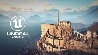 Epic Re-Creation of Minas Tirith With Unreal  Engine 5 