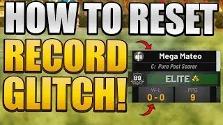 NBA 2K19 HOW TO RESET PARK RECORD GLITCH! RESET RECORD/FIX GLITCH! INSANE! (NBA 2K19)