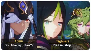 Cyno's Dad Jokes Strikes Again at the Windblume Festival | Genshin Impact