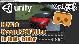 How to record 360 video of your gameplay in Unity Editor easily and upload it to YouTube as VR Video
