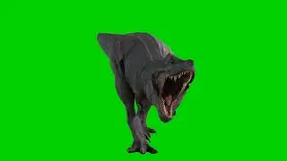 T-Rex Roar - Dinosaurs Green Screen /link 🔗 in👇 Description /  Vfx scene