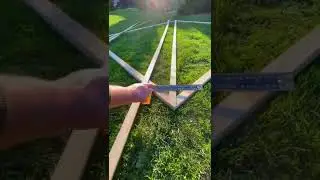 Перголу для плетистых роз мы делаем сами😍