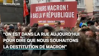 Manifestation contre la nomination de Michel Barnier à Matignon