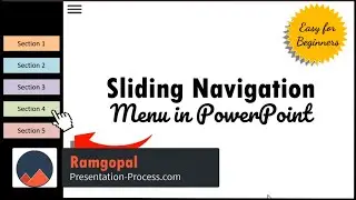 Sliding Navigation Menu in PowerPoint