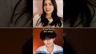 I PRETEND I can’t speak her language