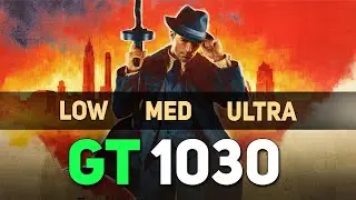 GT 1030 | Mafia Definitive Edition - CPY - 720p All Settings Gameplay Test