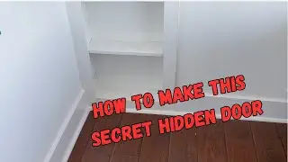 How to make this secret hidden door