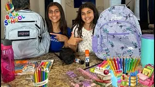 Sally and Deema WHAT'S IN MY BACKPACK | BACK TO SCHOOL 2024!