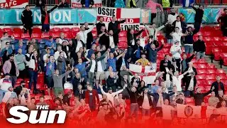 Euro 2020 live: Fans gather for the England v Germany game in London