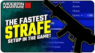 The Fastest STRAFE Setup in Modern Warfare III?