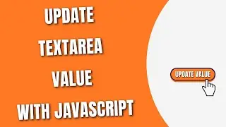 JavaScript Update Textarea value [HowToCodeSchool.com]