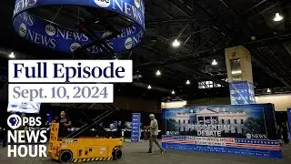 PBS News Hour live episode, Sept. 10, 2024