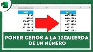 COMO PONER UN CERO O VARIOS CEROS ANTES DE UN NÚMERO EN EXCEL ( 3 formas)