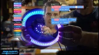 MakeCode Minute: NeoPixel Strips @adafruit @johnedgarpark #adafruit #makecode @msmakecode