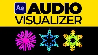 How to Create Unique Visualizer Shapes for After Effects Audio Spectrum