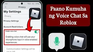 Paano Kumuha ng Voice Chat Sa Roblox (2024) | Paganahin ang Voice Chat sa Roblox