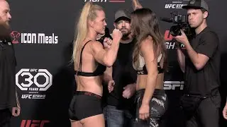UFC Vegas 77 FACE-OFFS: Holly Holm vs Mayra Bueno Silva