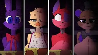 Five Nights at FuzzBoob's: Definitive Edition Video Game Menu [ NSFW ]
