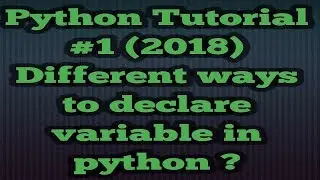 How To declare Variables In Python Code With Easy Explanation