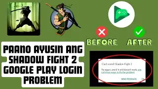 Paano ayusin ang shadow fight 2 google play login problem 2024 {NEW Process}