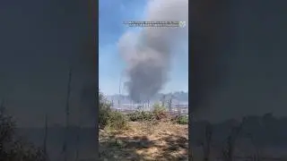 Towering 'firenado' grows out of prescribed burn