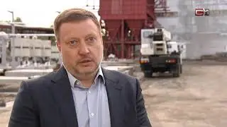 Губернатор Югры посетила строящийся в Сургуте металлургический завод