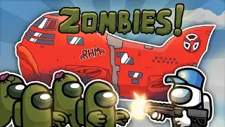 Among Us Airship Zombies! | Among Us Animated