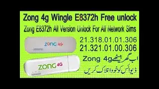 How to unlock Zong E8372h-153 Jazz Telenor nd Fix Imei file  21.321.01.00.306