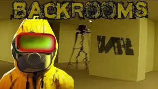 🤫Неужели horror в VR? «BACKROOMS VR!»😶‍🌫️