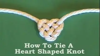 Tie Heart Shaped Knot