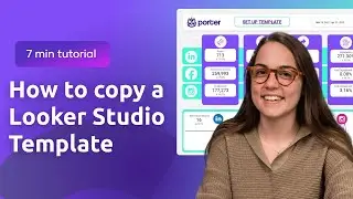 Learn how to copy Looker Studio report templates and steal charts