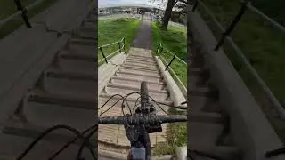 STAIRS WERE MADE FOR MOUNTAIN BIKING!