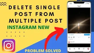 How to Delete Single Instagram Picture from a Post Remove single photo from post