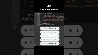 Text to AI Music #ai #ml #basics #python #meta #musicgen