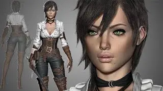 New Course - Female Character Creation in Zbrush - Promo with link