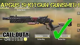 Best Argus Shotgun Gunsmith & Gameplay in COD Mobile | Call of Duty Mobile