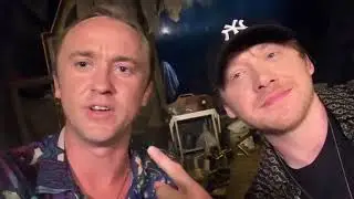 Rupert Grint and Tom Felton REUNITED! (June 11, 2019)