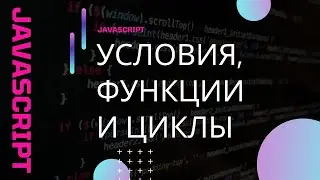 JavaScript. Условия, функции и циклы