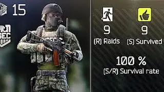 LVL 15 in 9 Raids - PERFECT TARKOV RUN (Part 1)